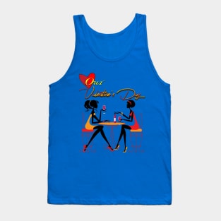 Our Valentine’s Day Silhouettes Women Tank Top